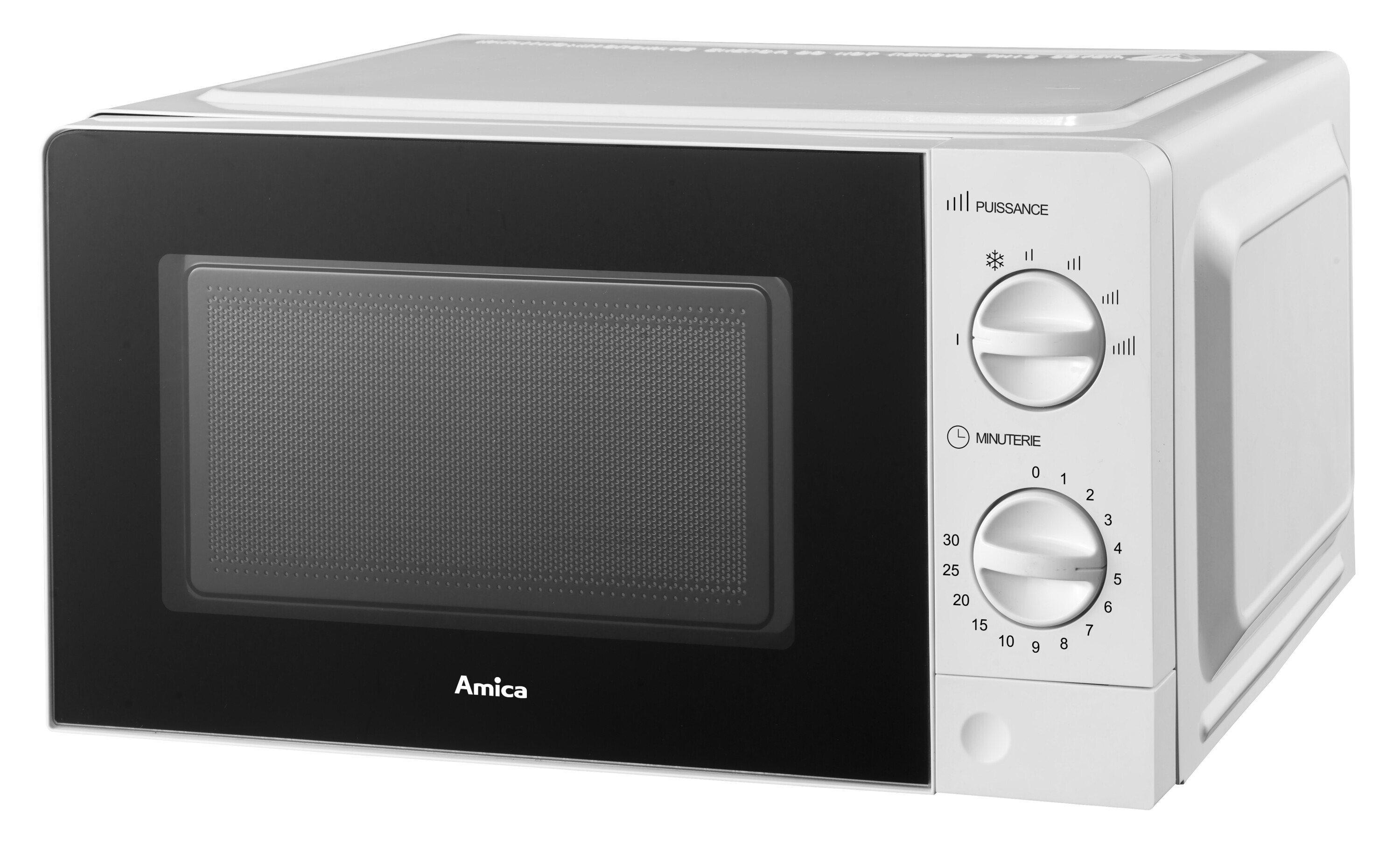 Freestanding microwave oven