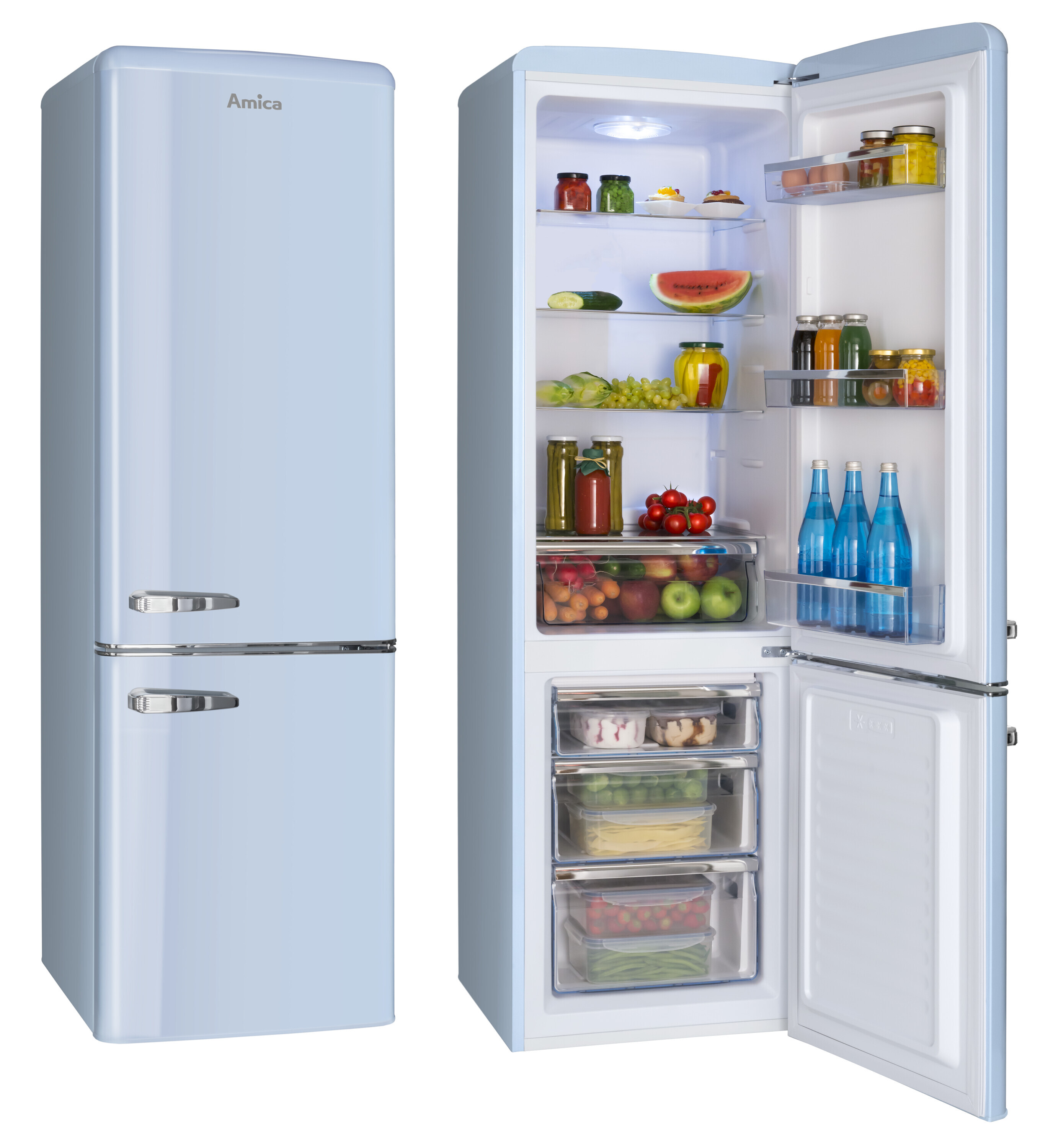 Freestanding refrigerator