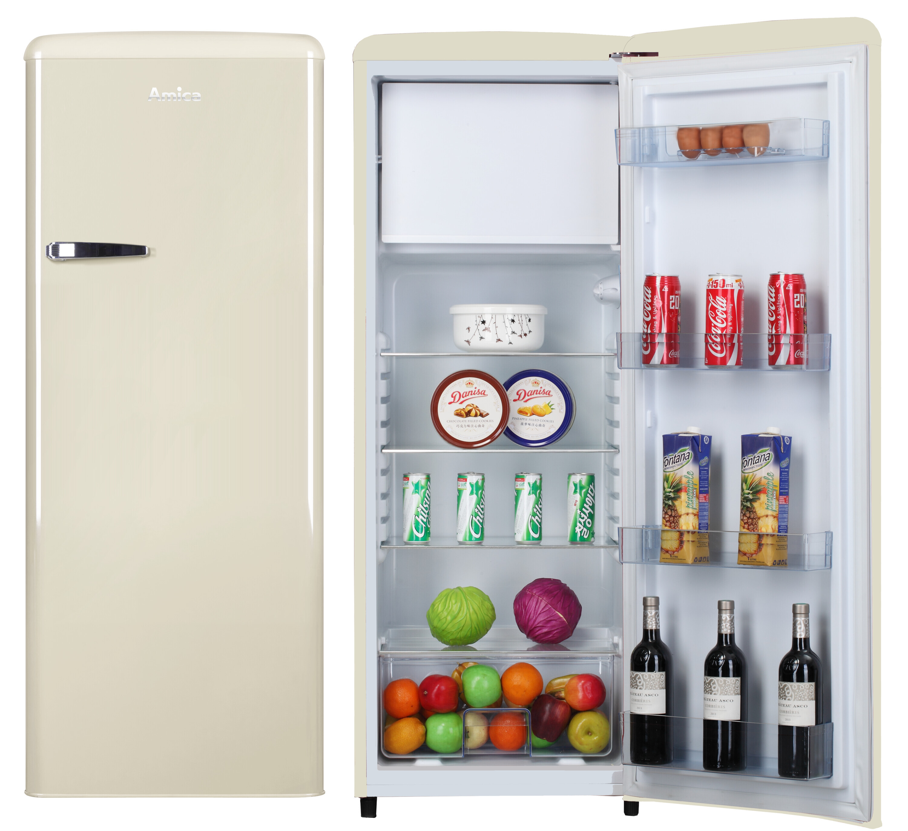 Freestanding refrigerator