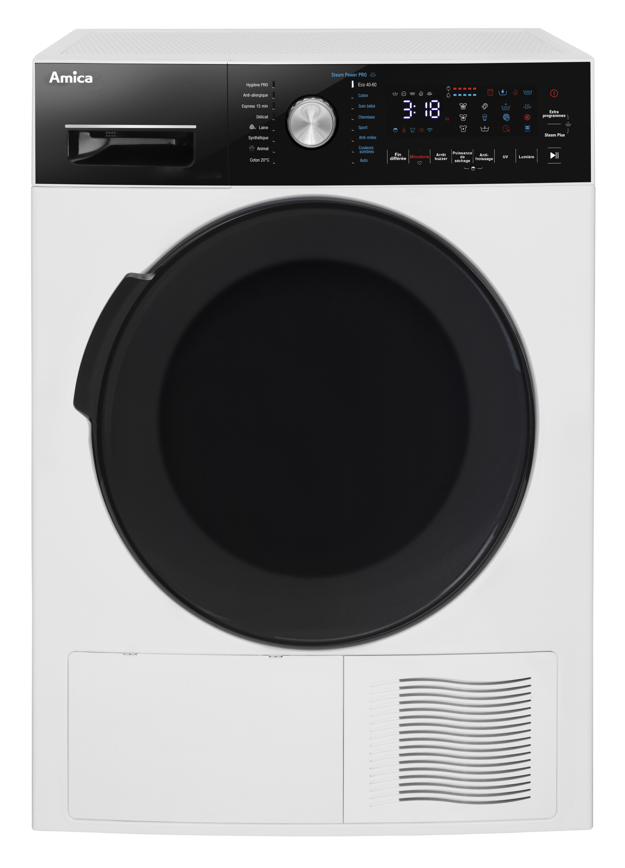 Freestanding tumble dryer