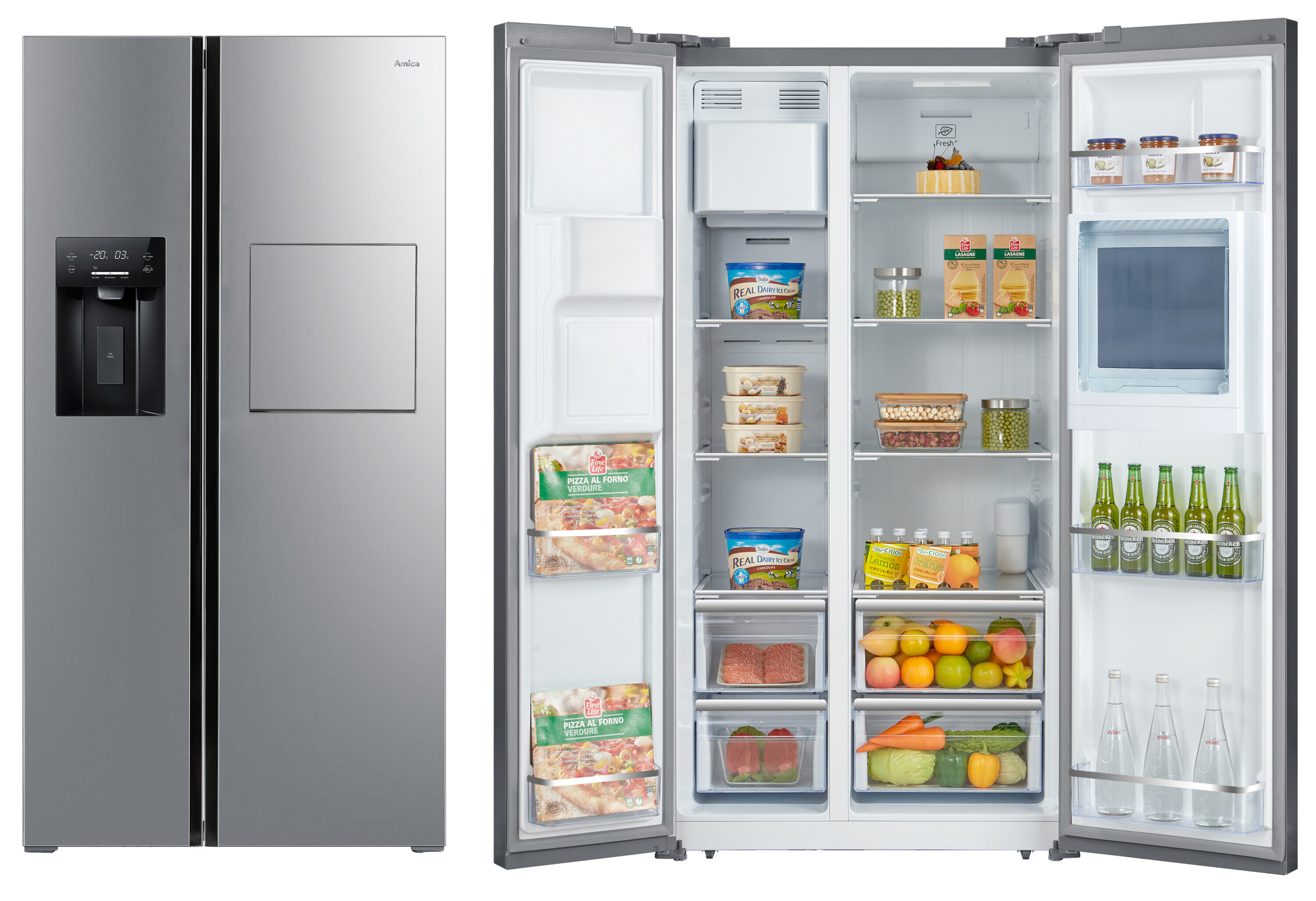 Freestanding refrigerator