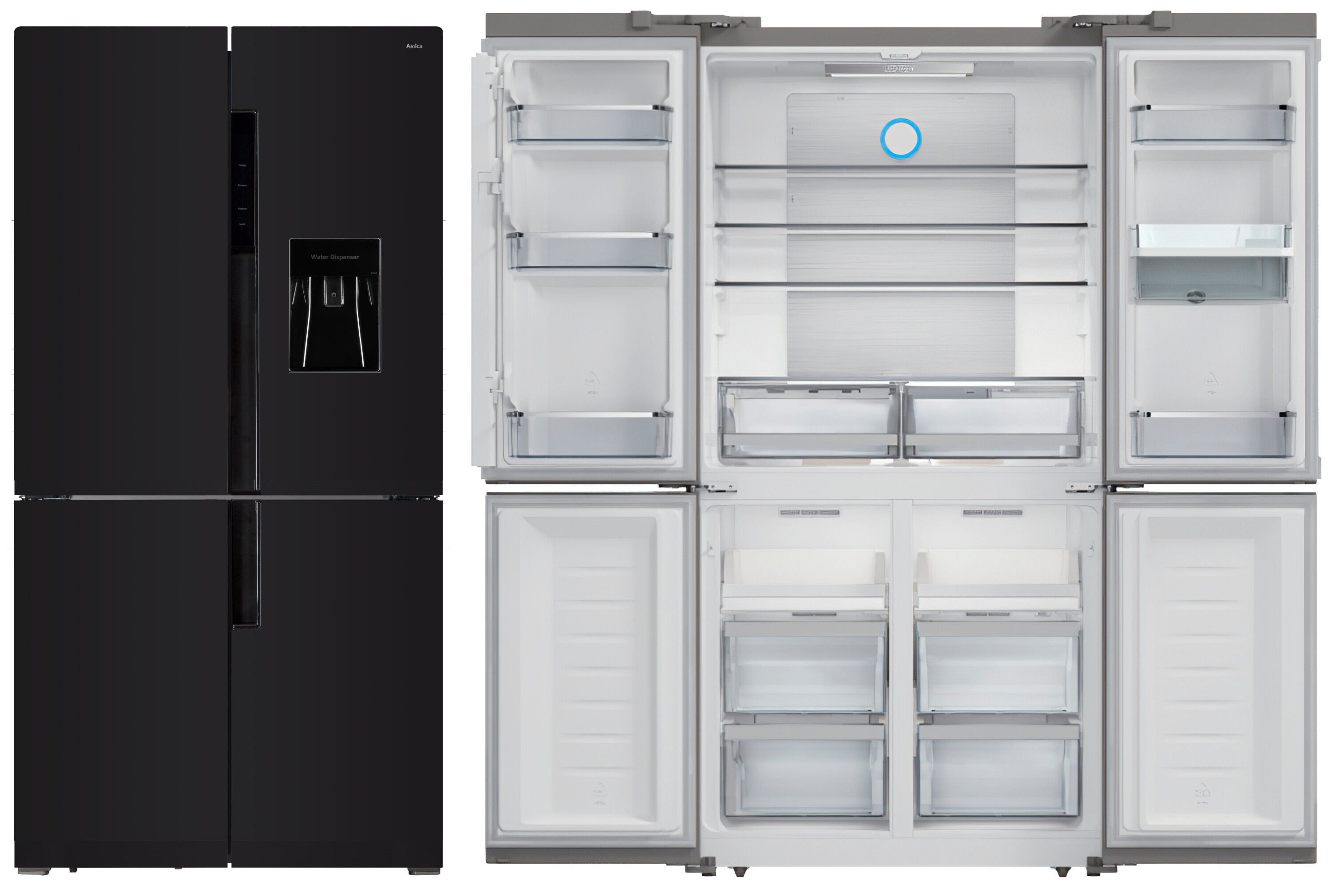 Freestanding refrigerator