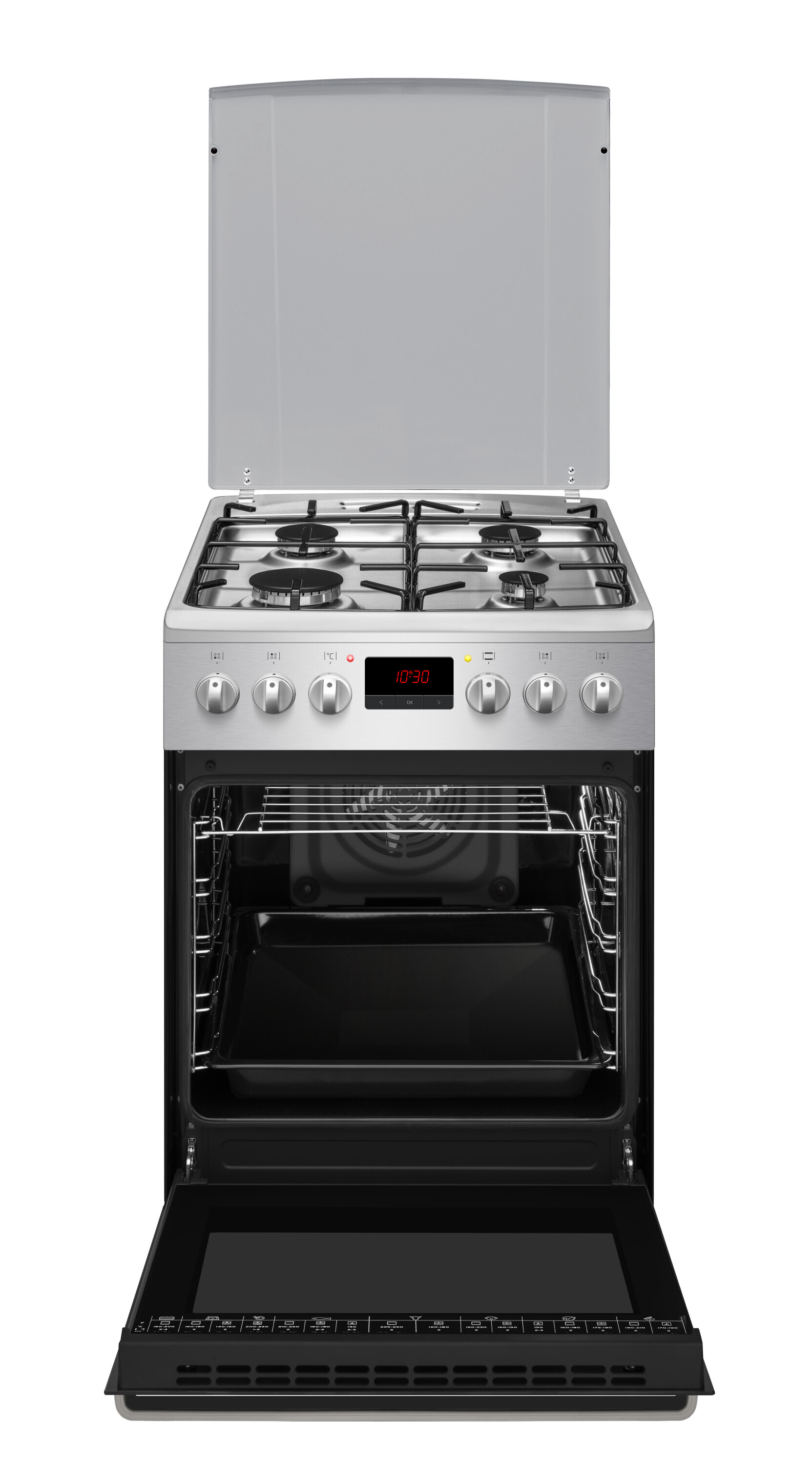 Freestanding gas cooker