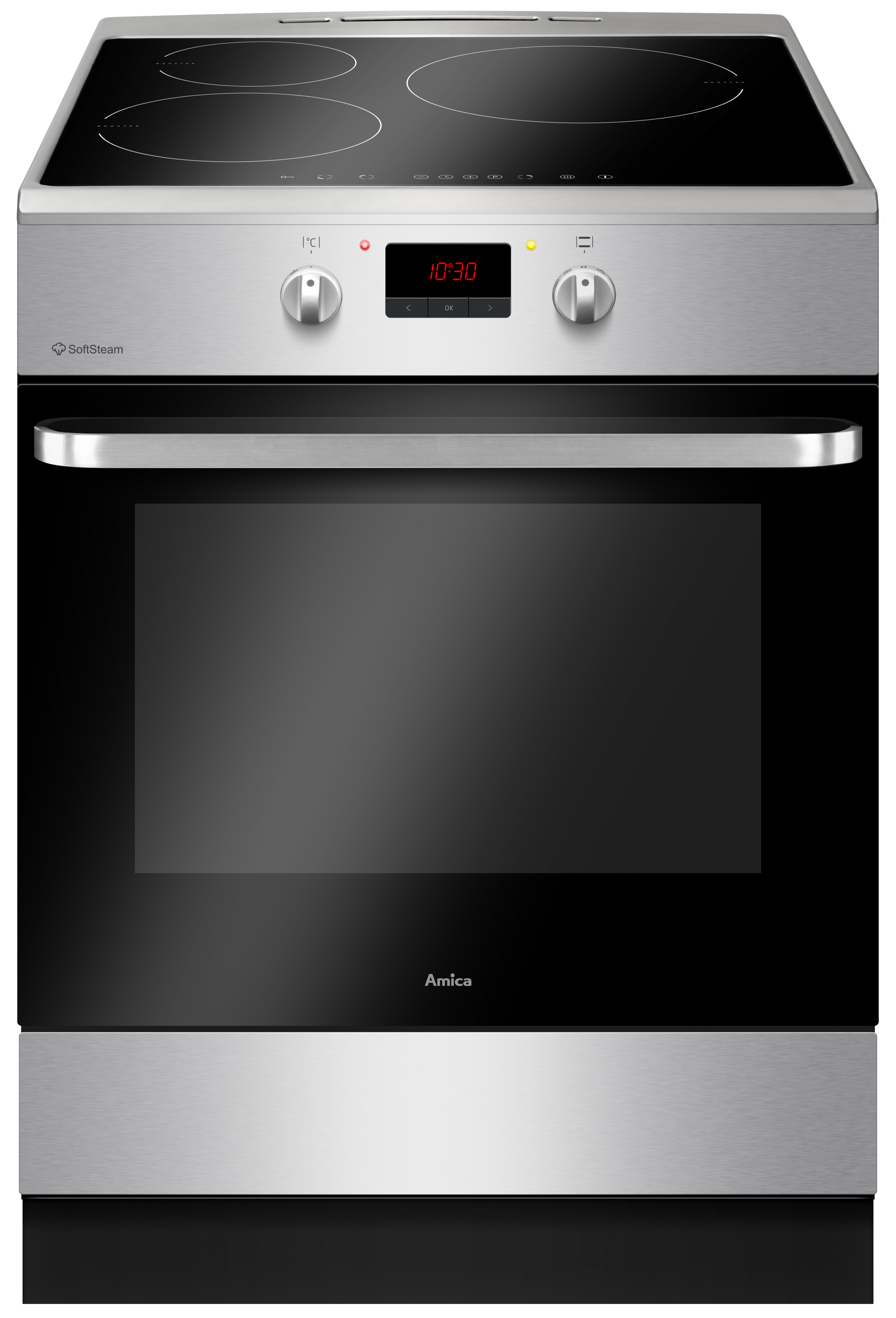 Freestanding induction cooker