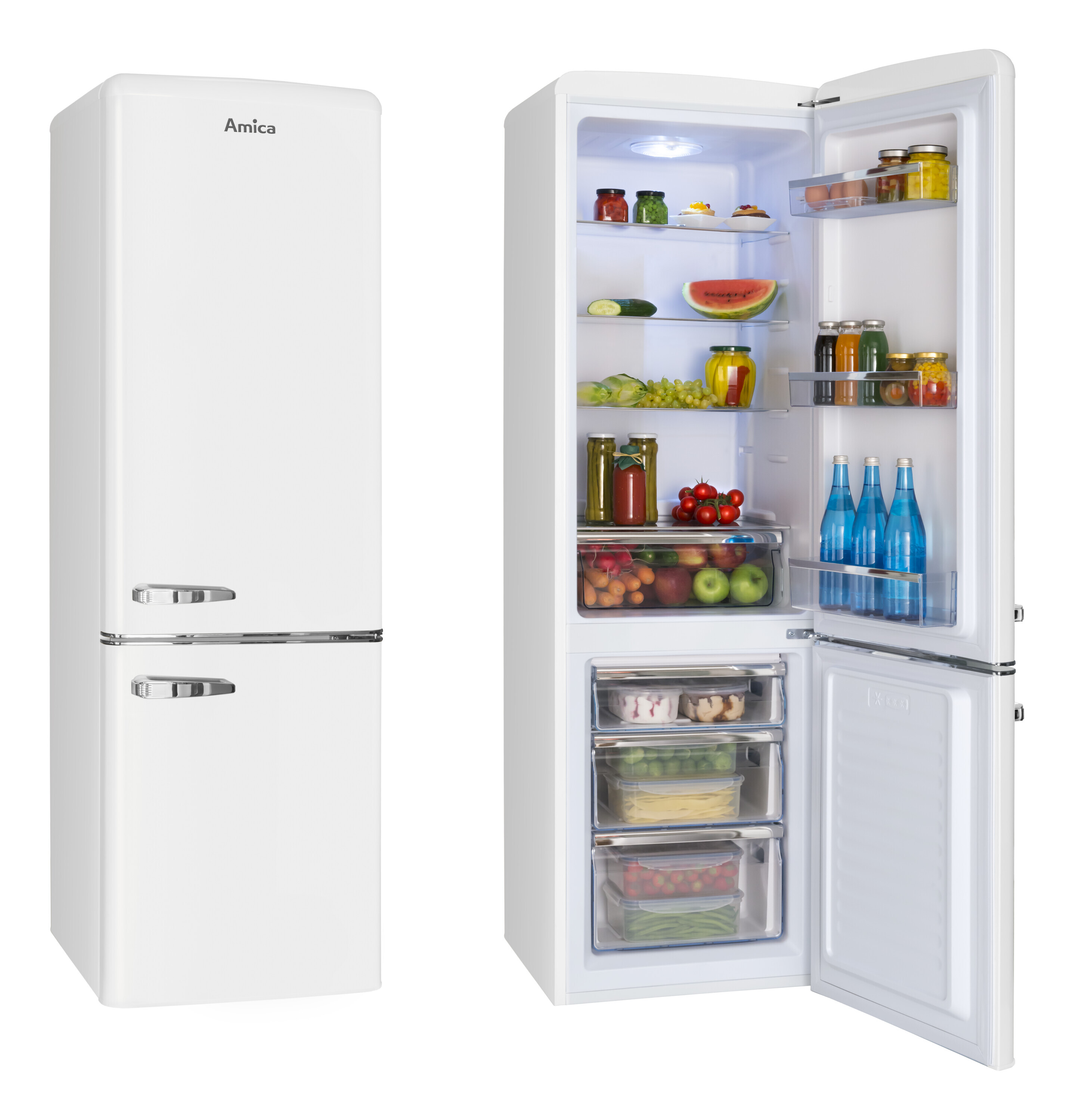 Freestanding refrigerator